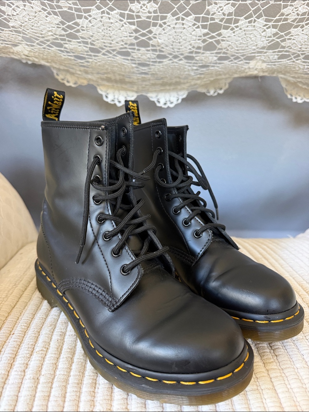 Like NEW!! Dr. Marten’s 1460 Classic 8 eyelet AirWair worn only once!